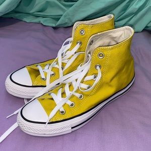 Yellow Converse